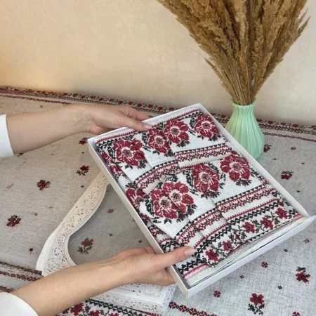 Набір квітучий орнамент 150*220